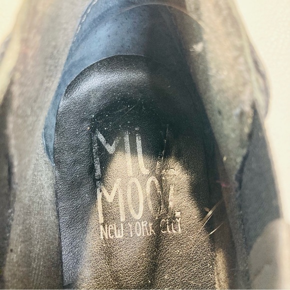 MIZ MOOZ Sz 40 Ruched Toe Cap Chelsea Style Shootie Ankle Bootie - Picture 3 of 12